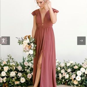 Cora Chiffon Dress from Revelry.